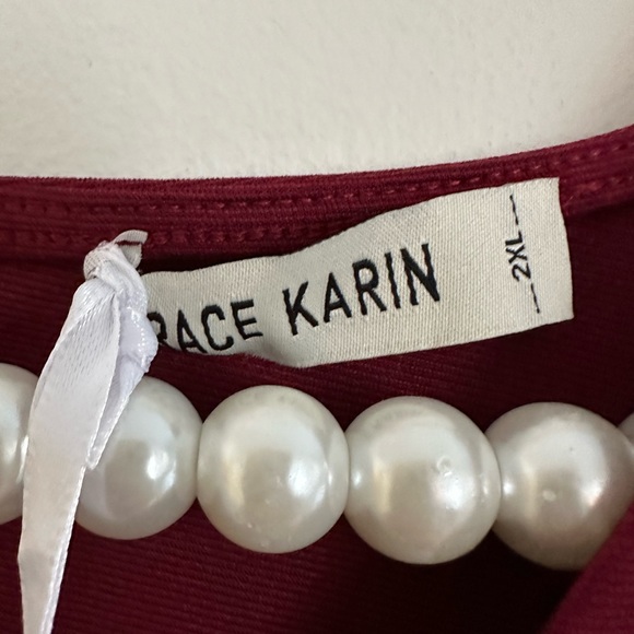 Grace Karin| Midi Sequined Long Sleeve Cocktail Dress - Picture 15 of 15